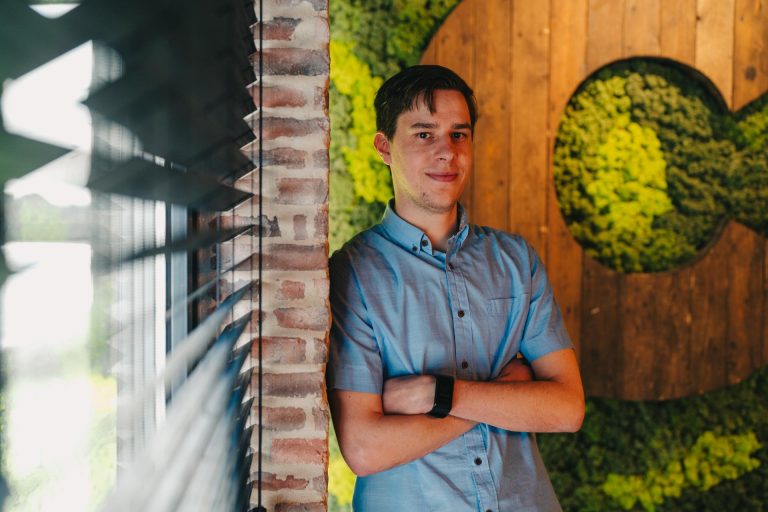 Bram, front-end developer bij Creatic