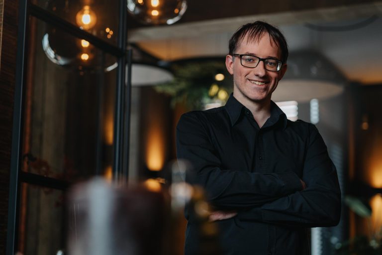 Ronnie, front-end developer bij Creatic